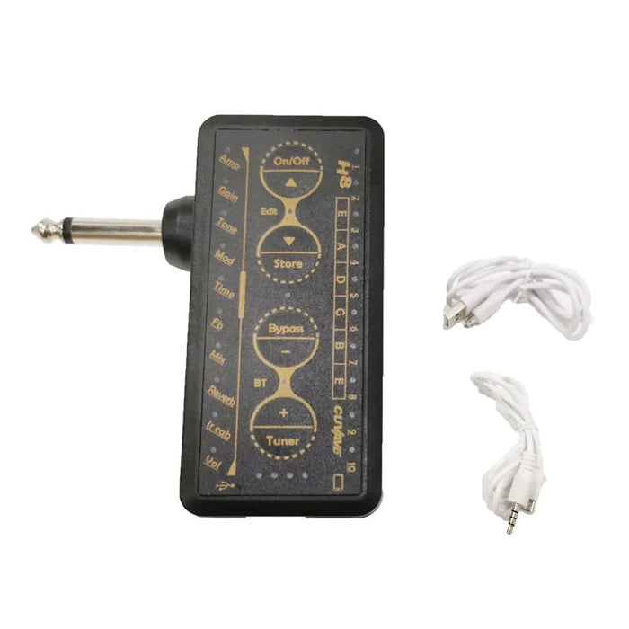 H8 Portable Electric Guitar Amplifier Mini Headphone Amp
