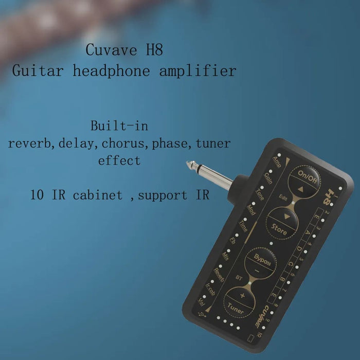 Portable Electric Guitar Amplifier H8 Mini Headphone Amp