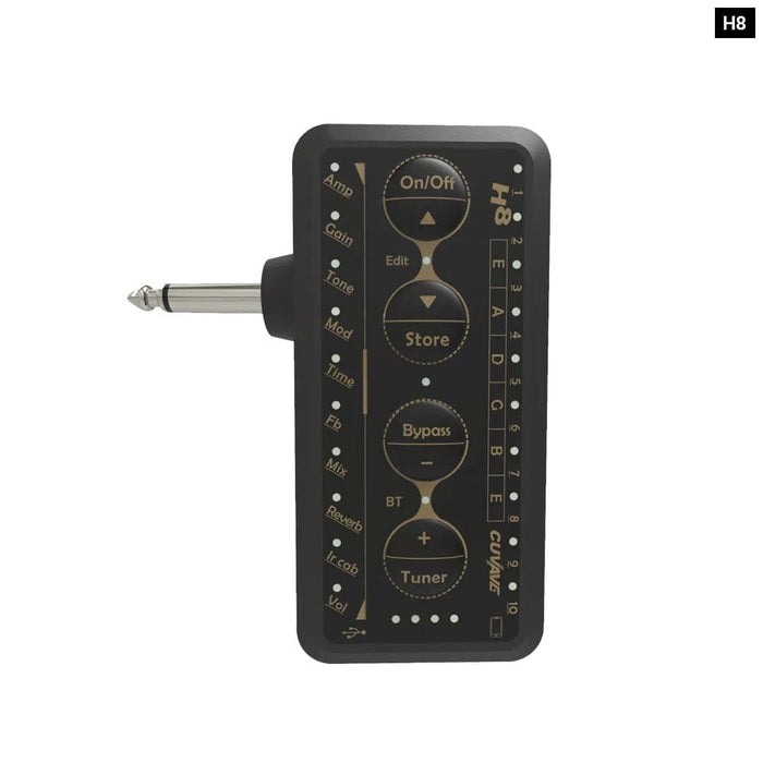 H8 Portable Electric Guitar Amplifier Mini Headphone Amp