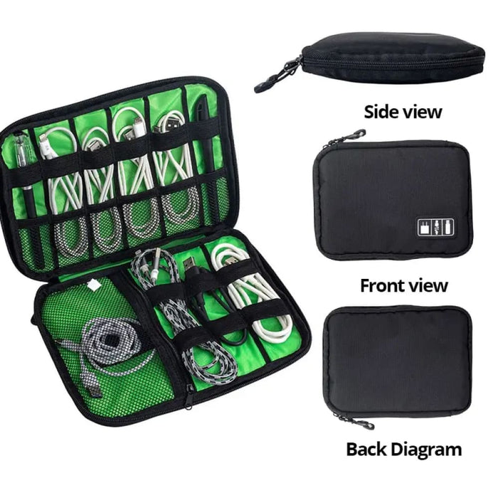 Portable Electronic Accessory Organizer