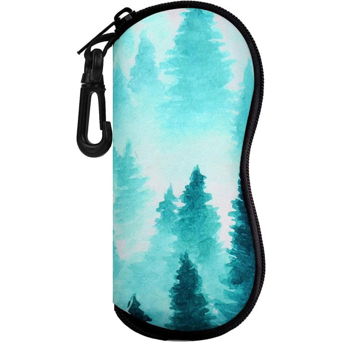 1pc Portable Eyewear Cases Cover Sunglasses Soft Case