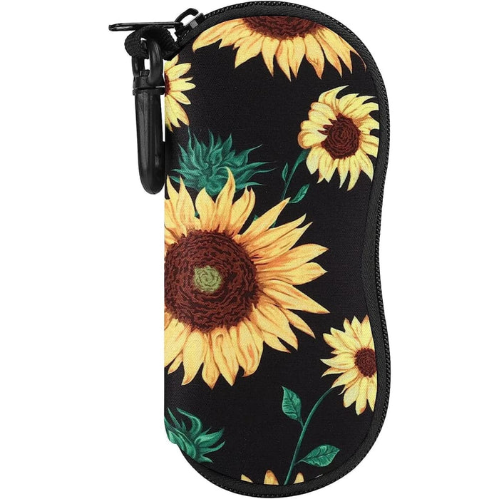 1pc Portable Eyewear Cases Cover Sunglasses Soft Case