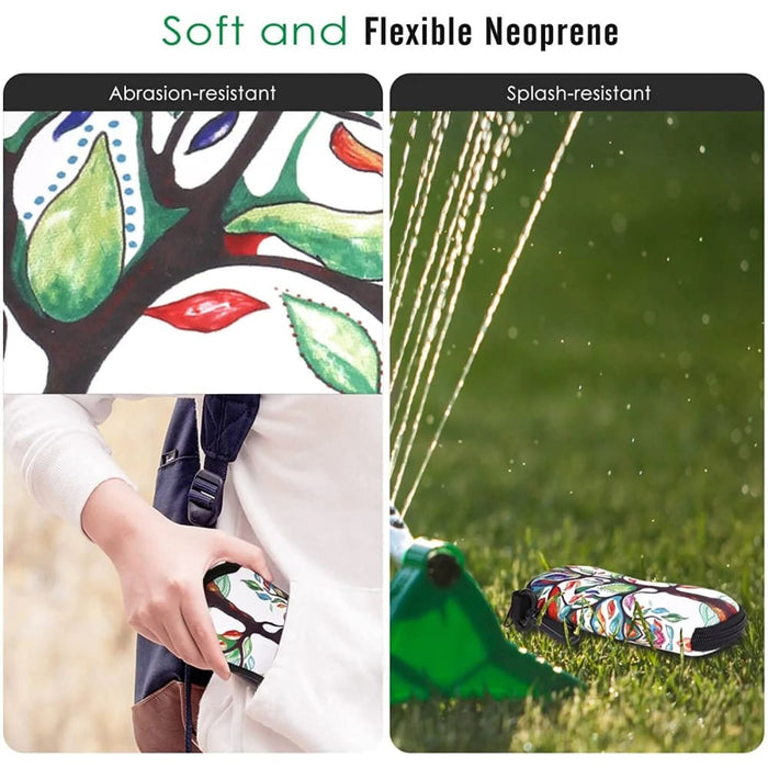 1pc Portable Eyewear Cases Cover Sunglasses Soft Case