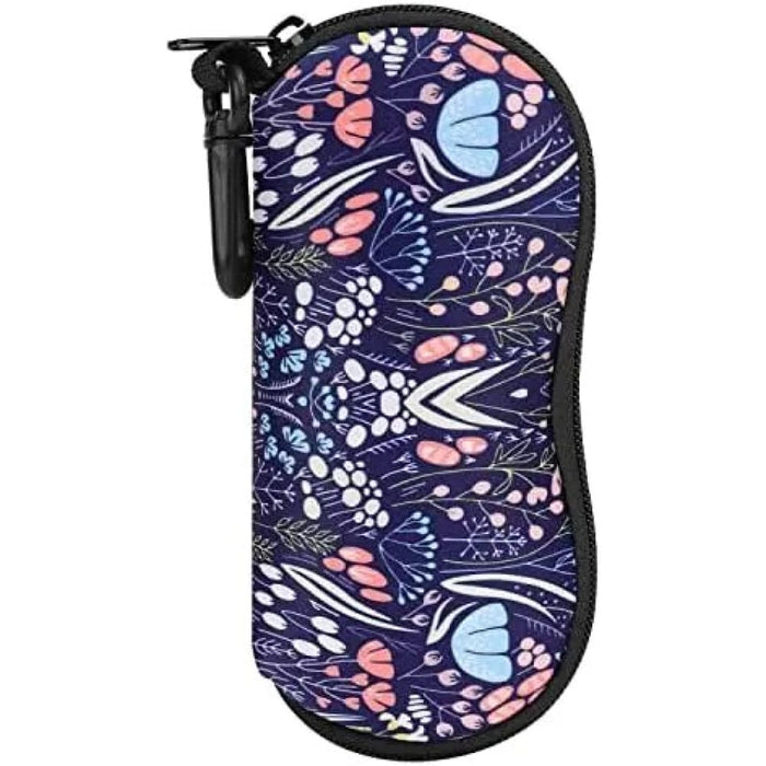 1pc Portable Eyewear Cases Cover Sunglasses Soft Case