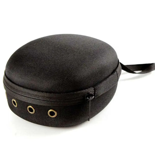 Portable Fishing Reel Bag Black 15.5cm Waterproof Eva Case