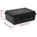 Portable Flight Case Black 47x36x18 Cm Pp Poikl