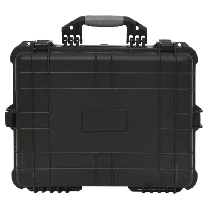 Portable Flight Case Black 55x43x21 Cm Pp Poikn