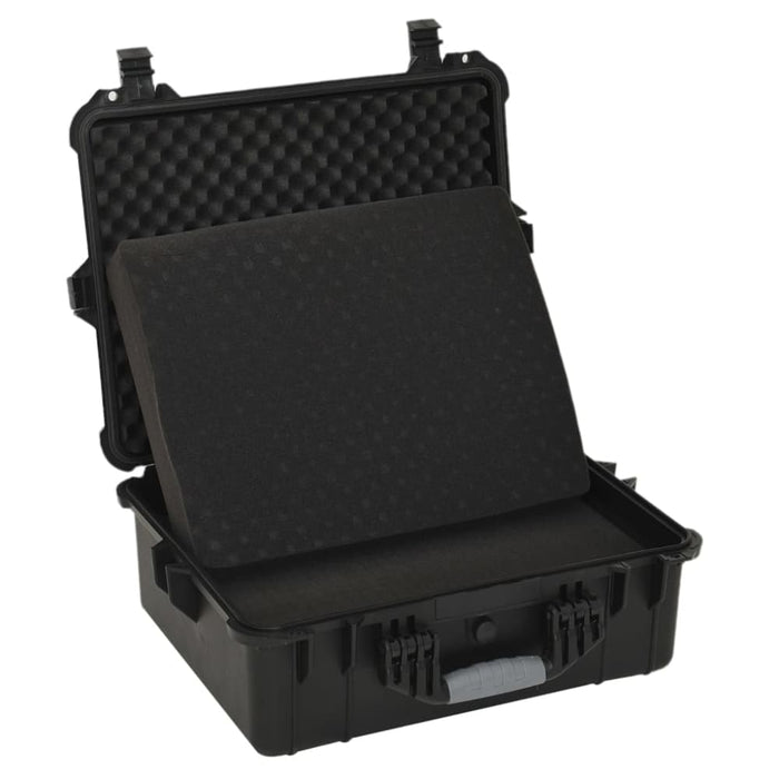 Portable Flight Case Black 55x43x21 Cm Pp Poikn
