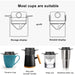 Portable Foldable Coffee Filter Stainless Steel Reusable