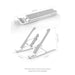 Portable Foldable Cooling Pad Laptop Stand for Macbook Pro