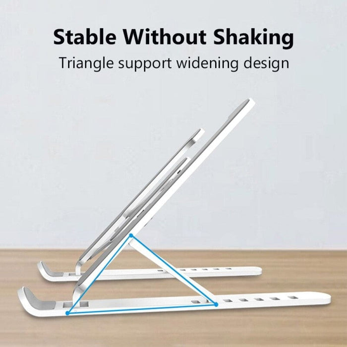 Portable Foldable Cooling Pad Laptop Stand For Macbook Pro