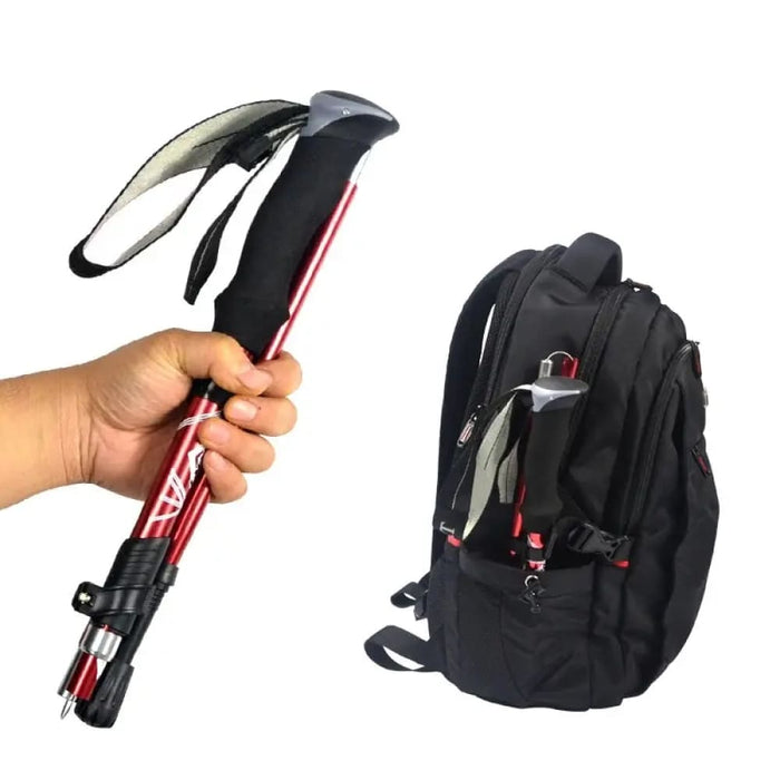Portable Foldable Trekking Pole For Nordic Hiking