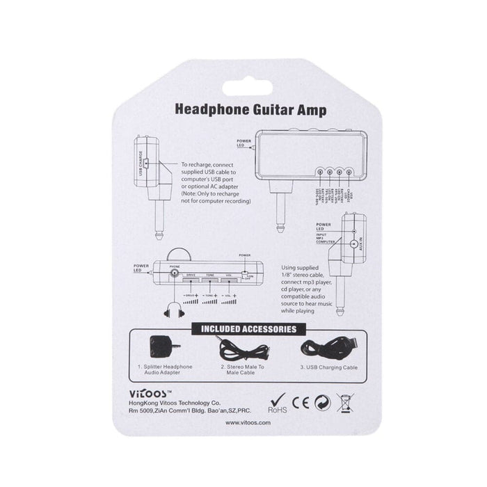 Portable Guitar Amplifier Electric Mini Headphone Amp