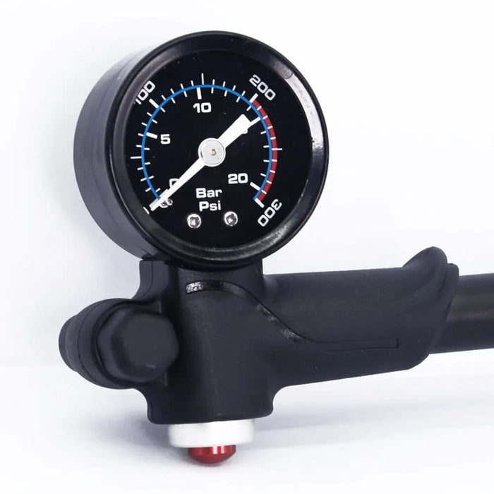 Portable High Pressure Bike Air Pump With Gauge