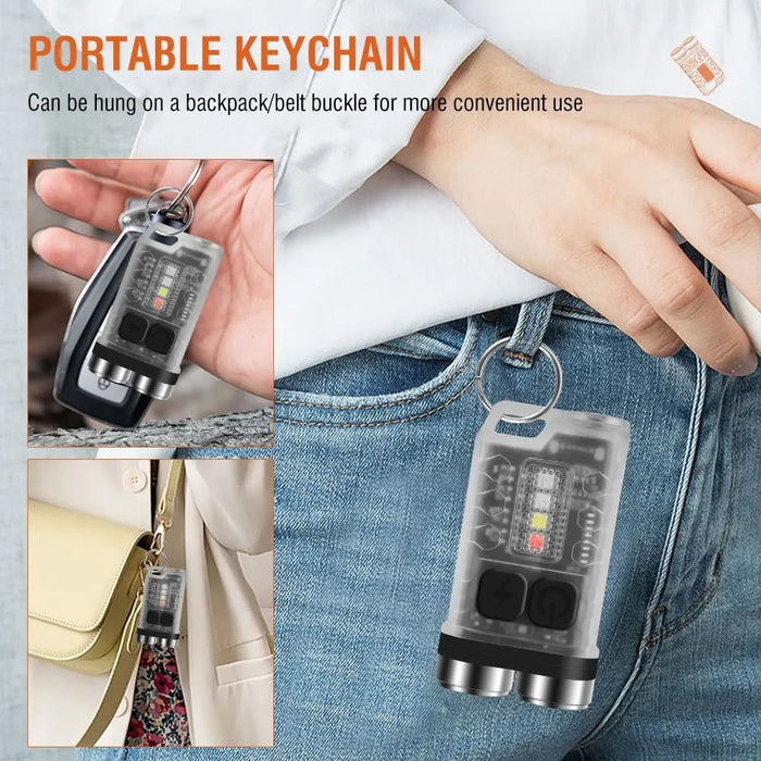 Portable Led Flashlight Rechargeable Pocket Torch