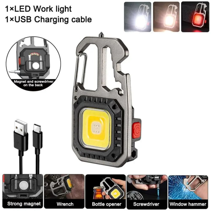 Portable Led Keychain Light For Camping And Emergencies
