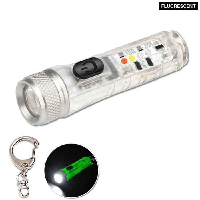 Portable Magnetic Usb Charging Mini Flashlight Led Torch