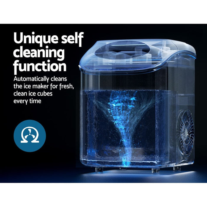 Goslash Picks Portable Ice Maker Machine Nuggetc Cube 15kg