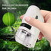 Portable Mini Pocket Microscope with Led Light for Kids