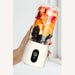 2x Portable Mini Usb Rechargeable Handheld Juice Extractor