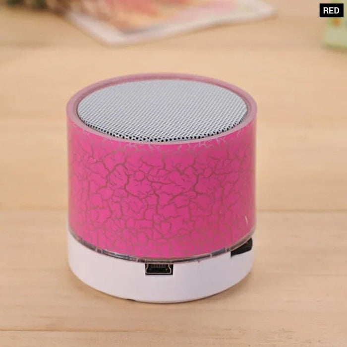 Portable Mini Wireless Handsfree Colourful Led Bluetooth