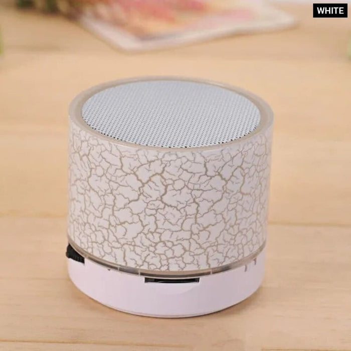 Portable Mini Wireless Handsfree Colourful Led Bluetooth