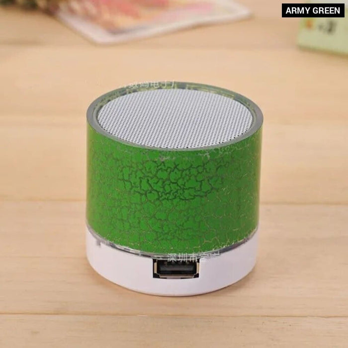 Portable Mini Wireless Handsfree Colourful Led Bluetooth