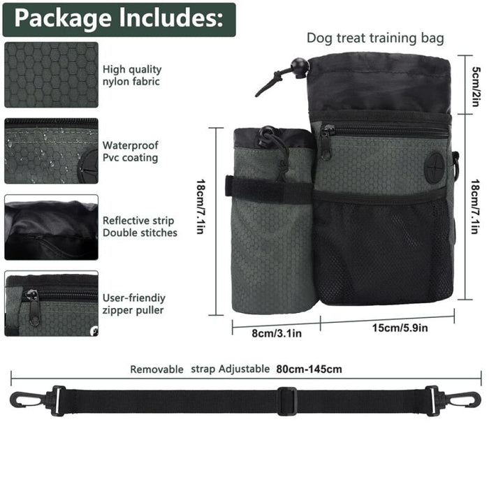 Portable Multifunctional Pet Training With Splittable Water