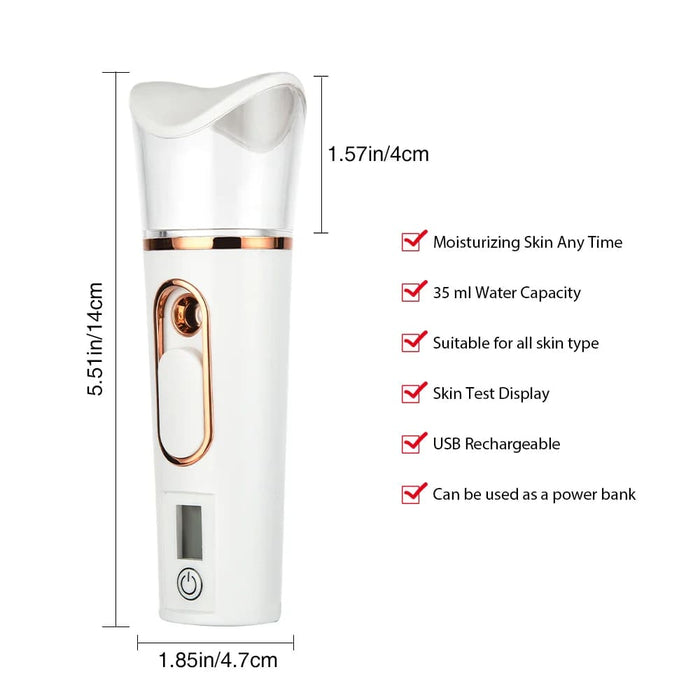 Portable Nano Facial Sprayer for Hydrated Skin