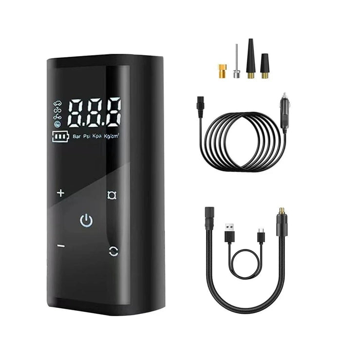 Portable Rechargeable Tire Inflator for Cars Bikes