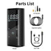Portable Rechargeable Tire Inflator for Cars Bikes