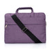 Portable One Shoulder Handheld Zipper Laptop Bag For 11.6