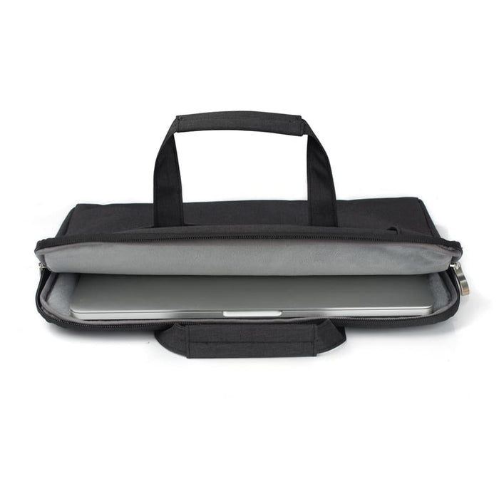 Portable One Shoulder Handheld Zipper Laptop Bag For 11.6
