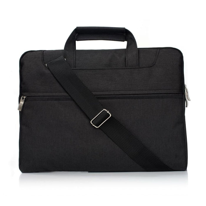 Portable One Shoulder Handheld Zipper Laptop Bag For 11.6