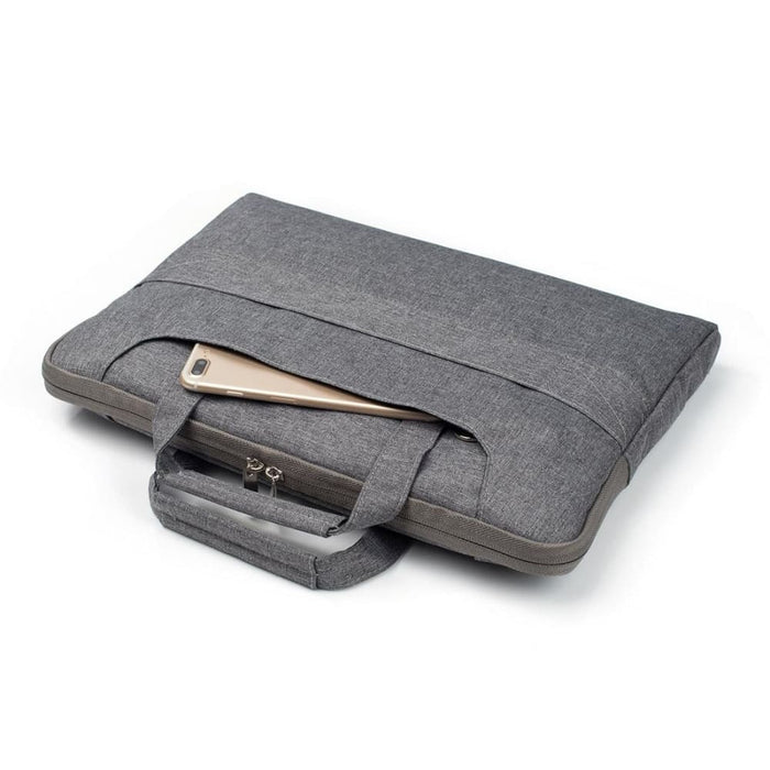 Portable One Shoulder Handheld Zipper Laptop Bag For 11.6