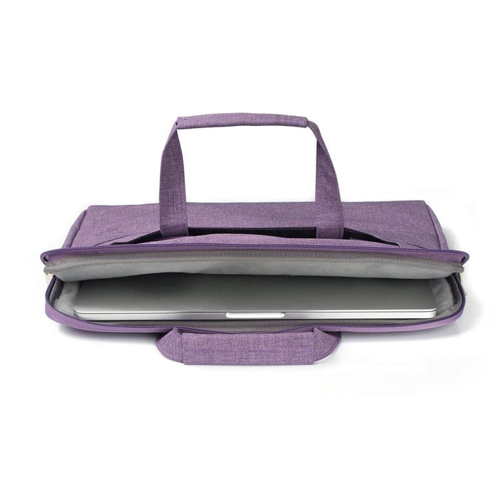 Portable One Shoulder Handheld Zipper Laptop Bag For 11.6