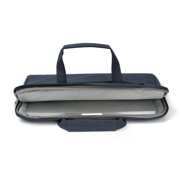 Portable One Shoulder Handheld Zipper Laptop Bag For 15.4