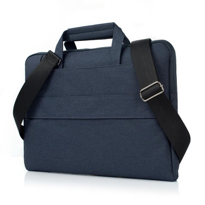Portable One Shoulder Handheld Zipper Laptop Bag For 15.4