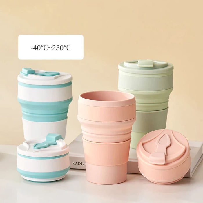 Portable Silicone Collapsible Cups For Travel