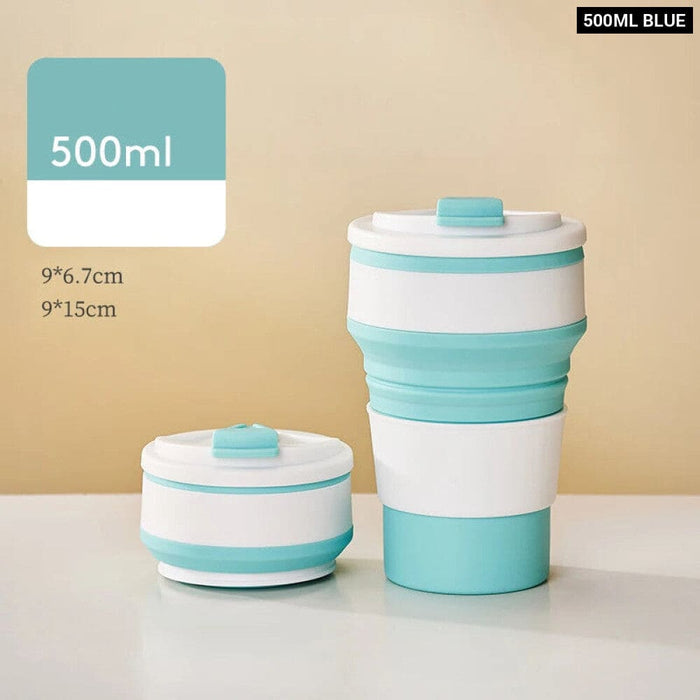 Portable Silicone Collapsible Cups For Travel