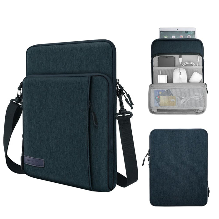Portable Sleeve Case with Pockets for 13.3 Inch Laptop