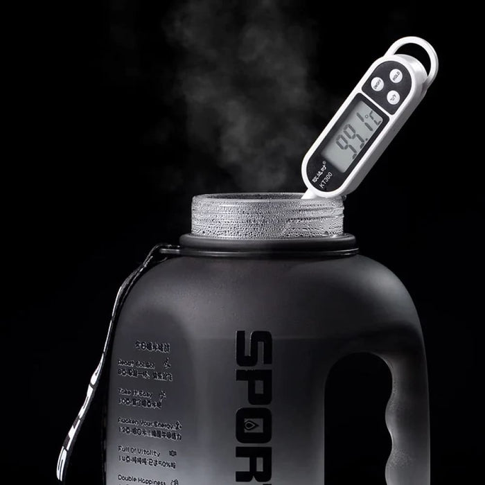 Portable Sport Water Bottle with Straw for Fitness