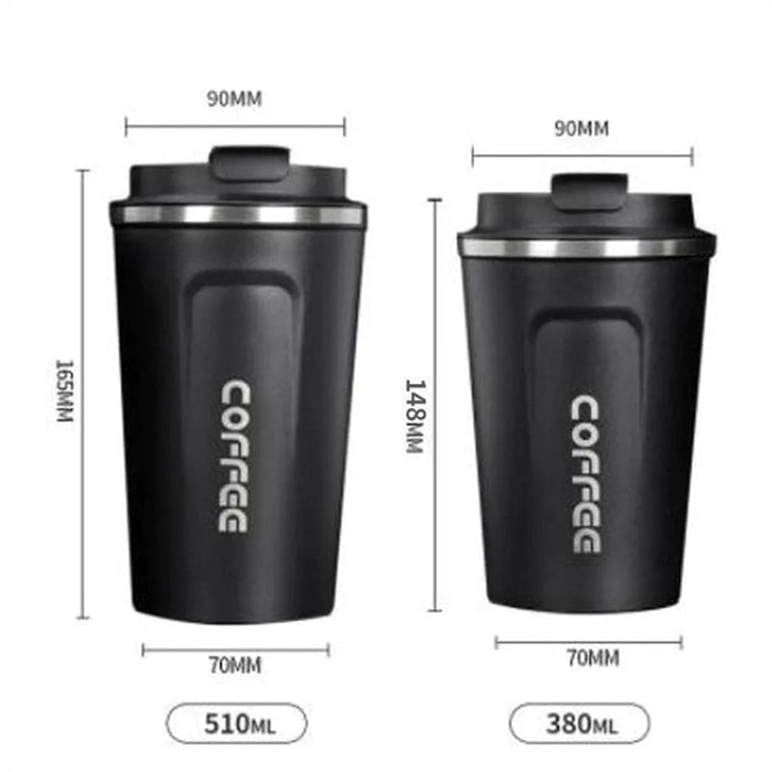 Portable Stainless Steel Thermos Cup with Intelligent
