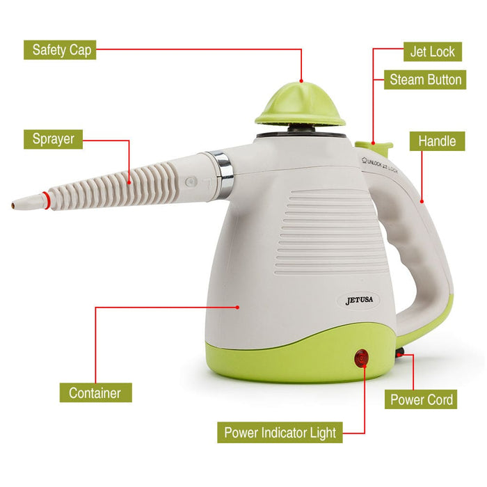 Jet-usa Portable Steam Cleaner Multi-purpose High Pressure