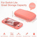 Portable Storage Case Compatible with Nintendo Switch Lite
