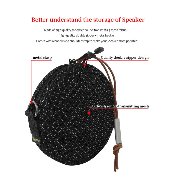 Portable Travel Carry Case for B&o Beosound A1 2nd Speaker