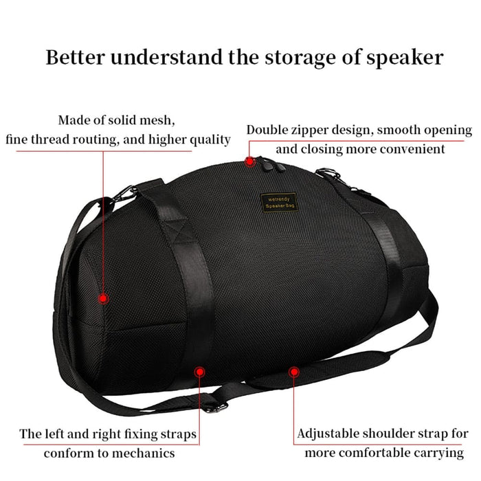 Portable Travel Carrying Sound Transmission Bags for Jbl
