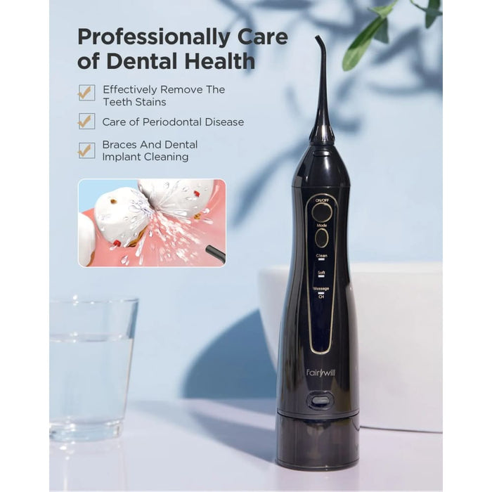 Portable Water Flosser For Teeth 3 Modes