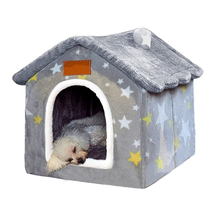 Portable Winter Warm Removable Pet House for Medium Small