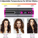 Portable Wireless Automatic Hair Curler for Travel with Led